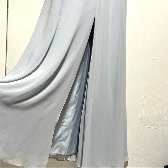 Jenny Yoo Kayla Dress in Whisper Blue, Size 6 - Picture 8 of 15